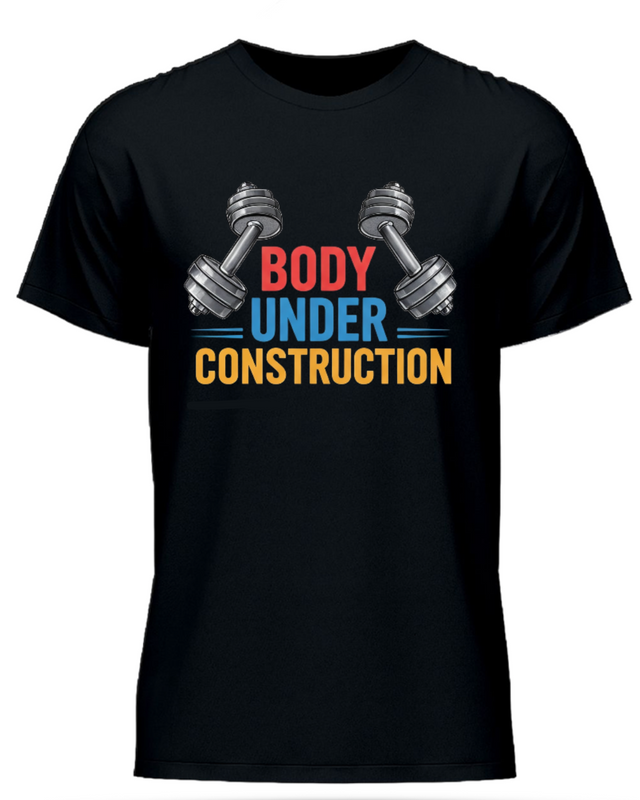 Body Under Construction Half Sleeve T-Shirt